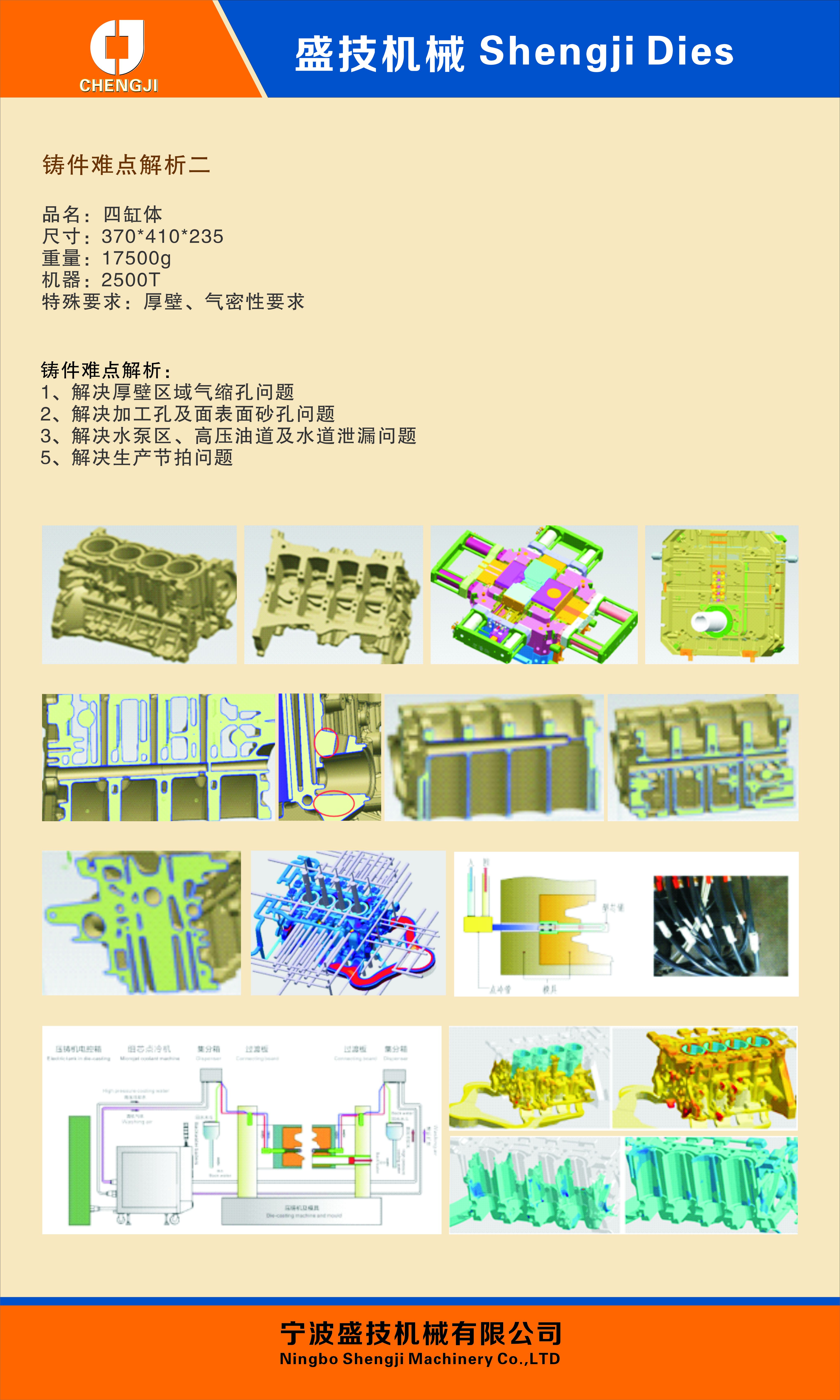 二、四缸體難點(diǎn)解析